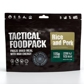 Copia del Tactical Foodpack | Rice and Pork 115g - Riso e maiale