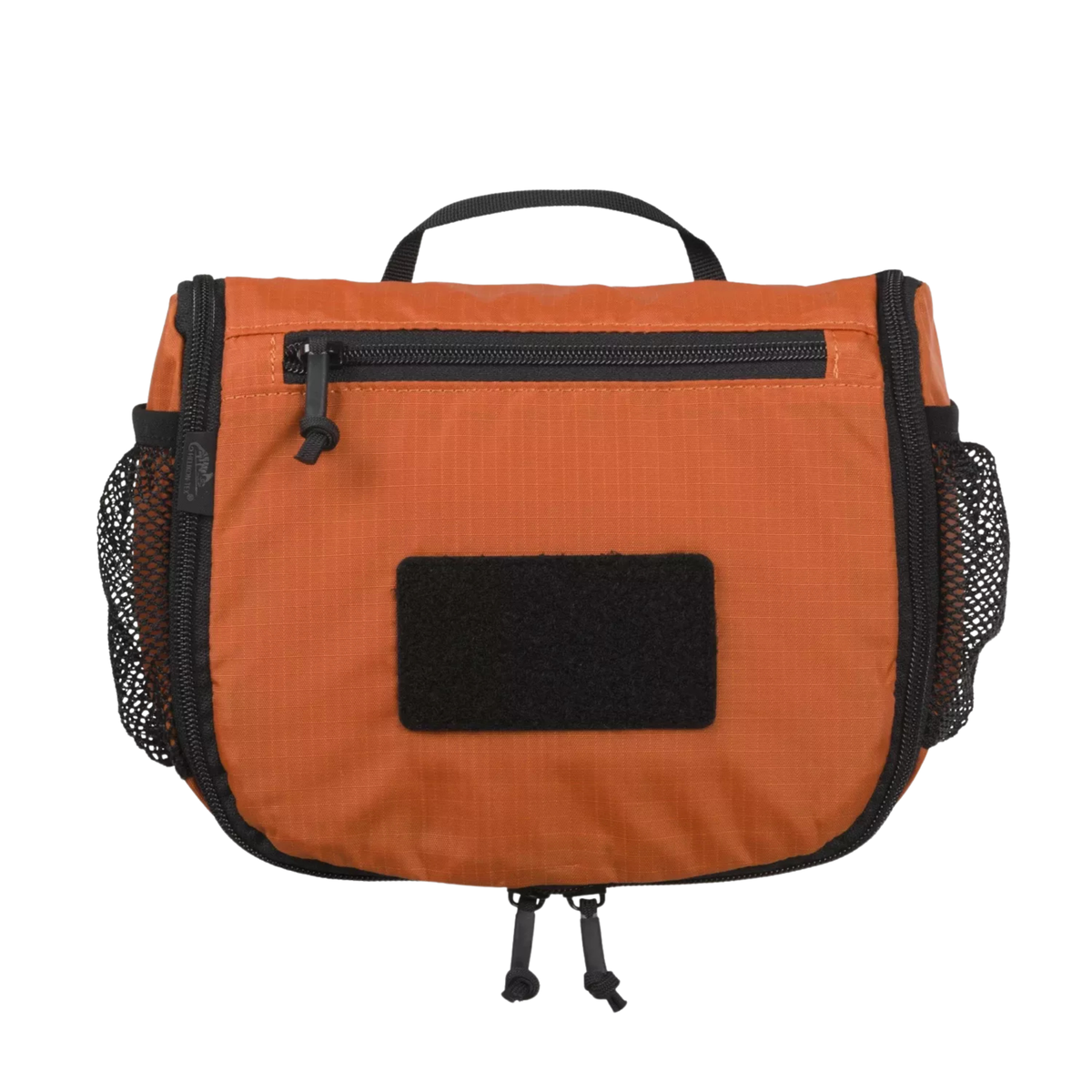 Helikon-Tex Travel Toiletry Bag, necessaire da bagno e trousse da viaggio, borsa appendibile con tasche a rete e pannello in velcro per patch, kit igienico da campeggio e trekking, su backpacco.it