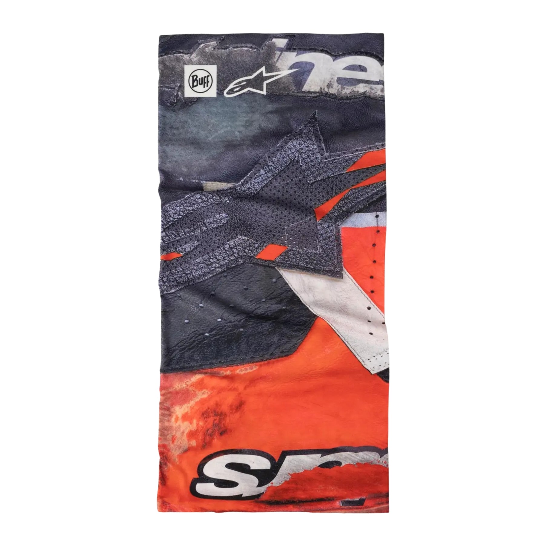 Buff Original EcoStretch Neckwear IGNITE BLACK scaldacollo tubolare multifunzione con protezione solare.