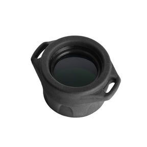 Armytek Filtro Verde accessorio ottico per torce tattiche con montatura in gomma con passanti per lacciolo.
