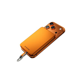 NITECORE POCKET 5 Power Bank magnetico per cellulare con finitura metallica cavo di ricarica integrato flessibile e logo frontale design ultra compatto e portatile per ricarica rapida in mobilità