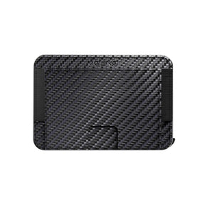 MOERO | M2 ULTRA CARBON BLACK - Portafoglio MagSafe con localizzatore - BackPacco - BP-MOERO-M2ULTRA-CARBON-BLK