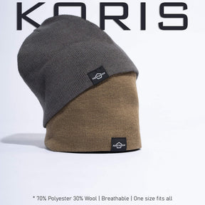 Pentagon Koris Beanie Hat berretto invernale a maglia sottile con logo ricamato su etichetta frontale design elasticizzato e traspirante ideale per outdoor e tempo libero