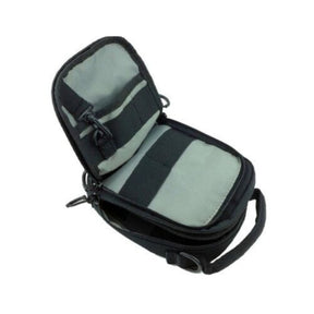 Nitecore NUP20 pouch EDC multiuso in nylon Cordura 1000D resistente all acqua con sistema MOLLE frontale tagliato al laser e passante per velcro. Tasca tattica compatta organizzata con maniglia superiore e attacchi per tracolla per il trasporto di accessori outdoor.