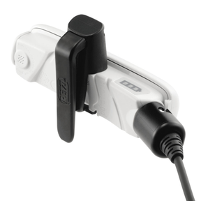 Petzl NAO Belt Kit Cavo di prolunga e clip di fissaggio per batteria lampada frontale NAO progettato per spostare l'alimentazione dalla testa alla cintura o nello zaino riducendo il peso sul capo e preservando l'autonomia delle celle in condizioni di freddo estremo