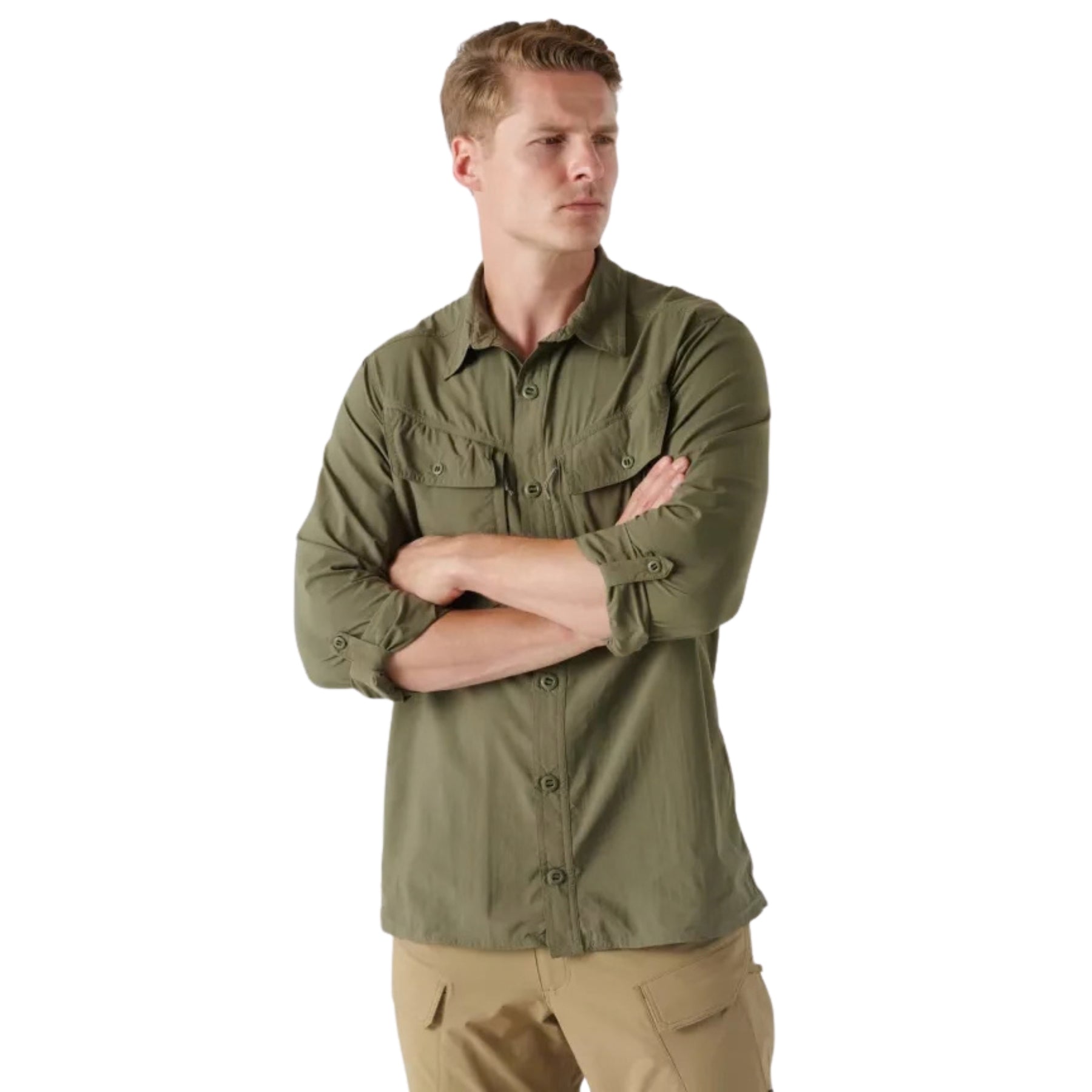 HELIKON-TEX | CANOPY JUNGLE SHIRT - Camicia tecnica UPF50 - BackPacco - BP-HELIKON-KO-CJS-NL-02-B02