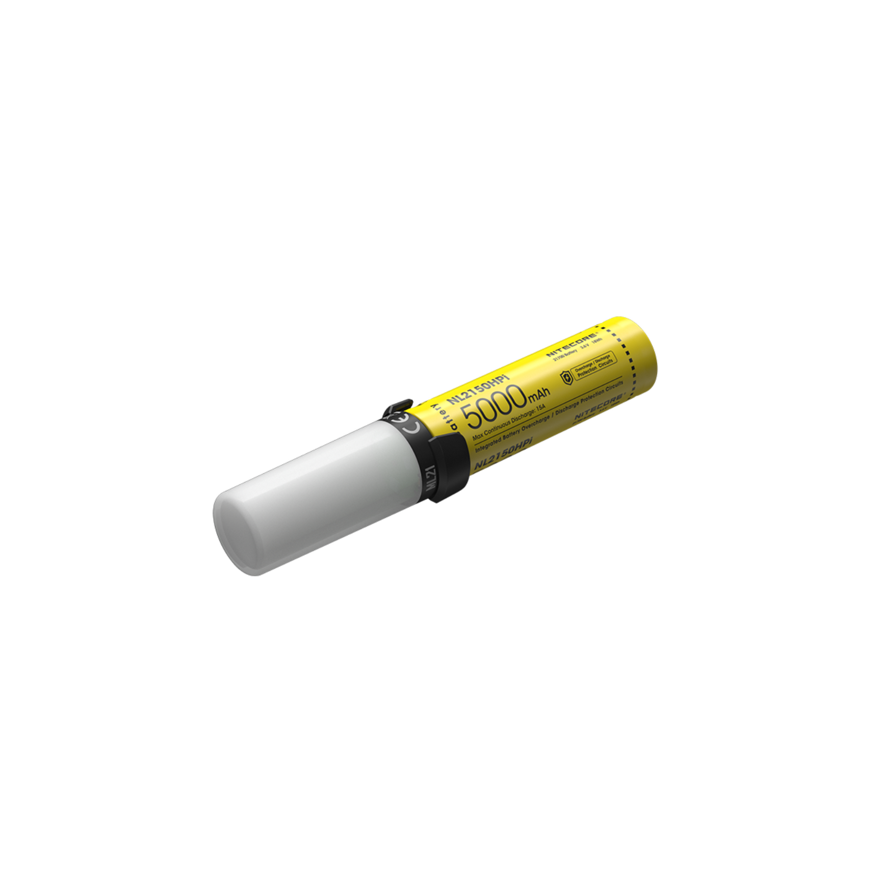 NITECORE | 21700 INTELLIGENT BATTERY SYSTEM - Batteria Li-ion 21700 da 5000 mAh più addon
