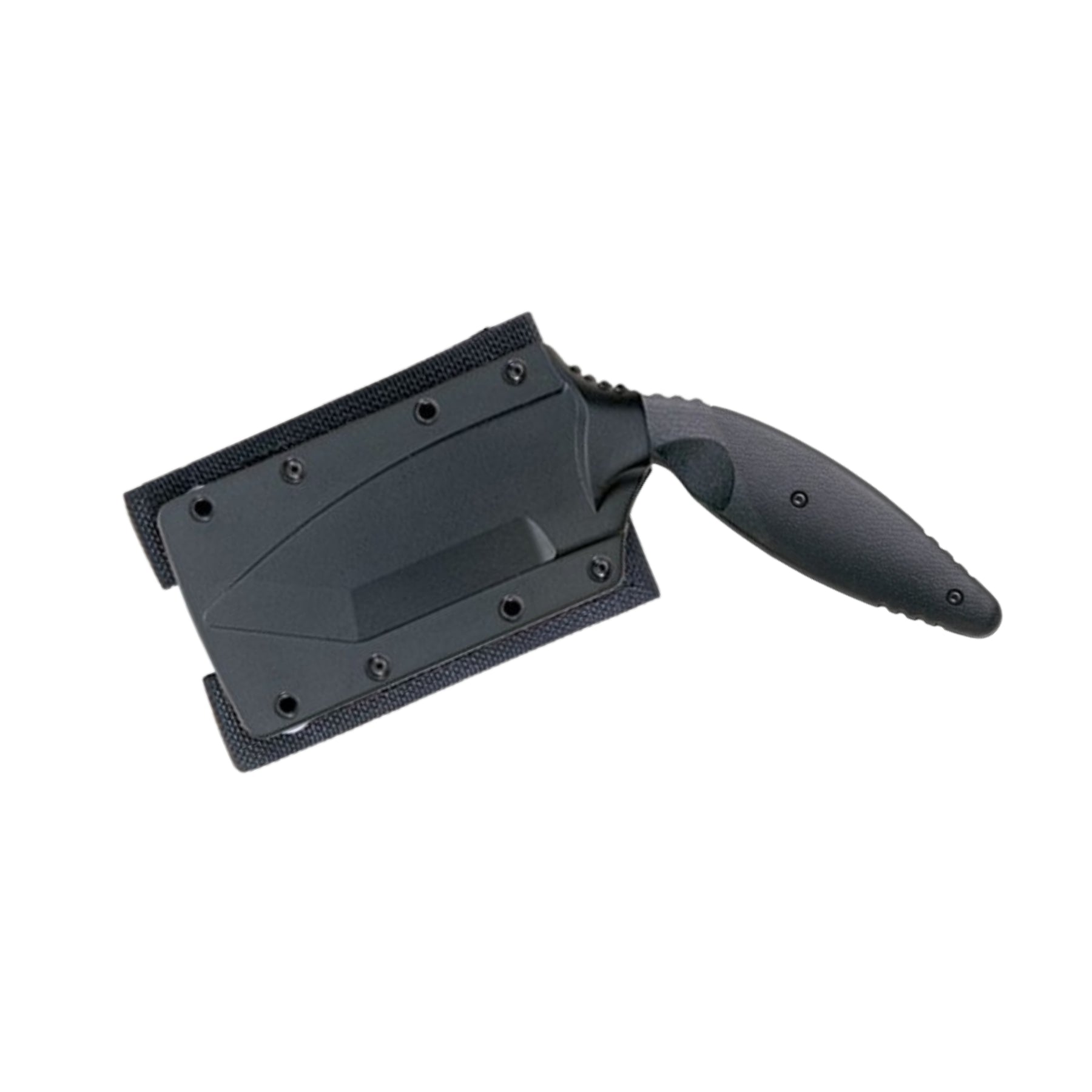 KA-BAR Large TDI Law Enforcement coltello a lama fissa sagomata a filo liscio in acciaio AUS-8A con impugnatura ergonomica in Zytel per difesa personale, porto occultato e uso tattico EDC