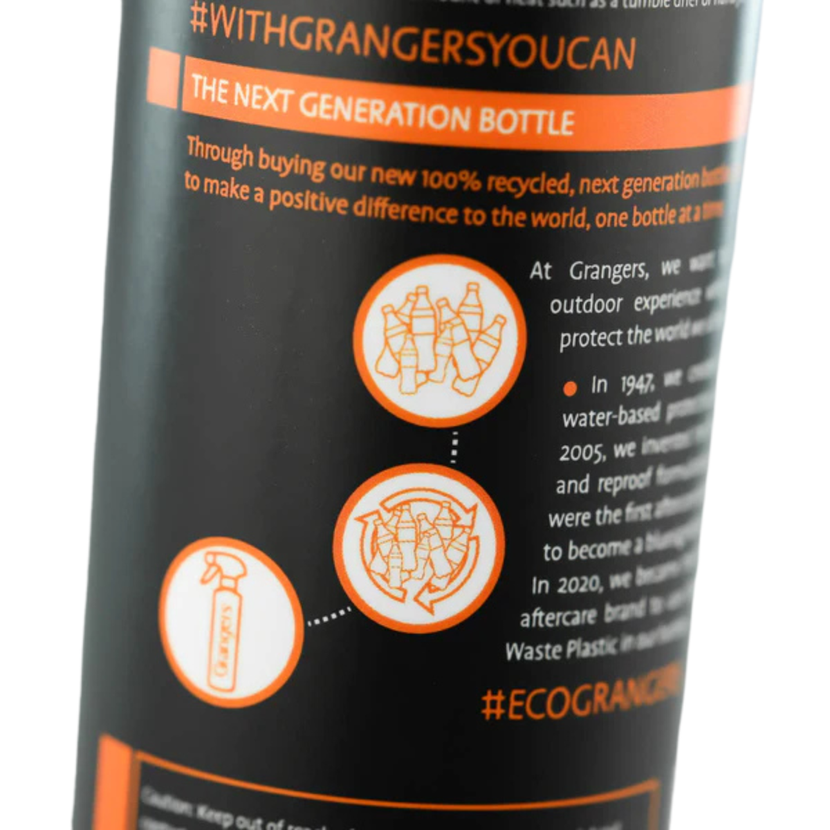 Grangers Footwear Repel Plus, spray impermeabilizzante e condizionante per scarpe e calzature, trattamento DWR (Durable Water Repellency) sicuro per Gore-Tex, flacone da 275ml, su backpacco.it