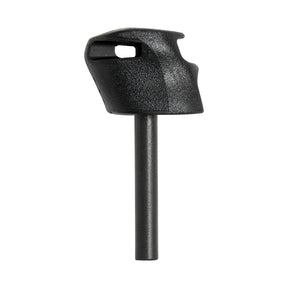 Morakniv Spark Ferro Rod Plug Acciarino di ricambio per coltello Mora Companion Spark barretta in ferrocerio con impugnatura ergonomica e asola per cordino per accensione fuoco in sopravvivenza bushcraft e outdoor