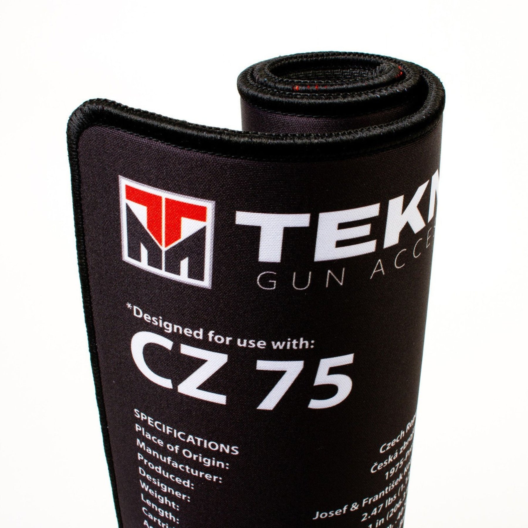 TEKMAT | CZ 75 ULTRA PREMIUM GUN CLEANING MAT - Tappetino per manutenzione armi - BackPacco - BP-TEKMAT-R20-CZ75