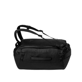 Osprey Transporter Duffel 30 borsone da 30 litri con spallacci per trasporto a zaino tessuto tecnico maniglie di trasporto rinforzate e ampia apertura superiore per viaggi e outdoor