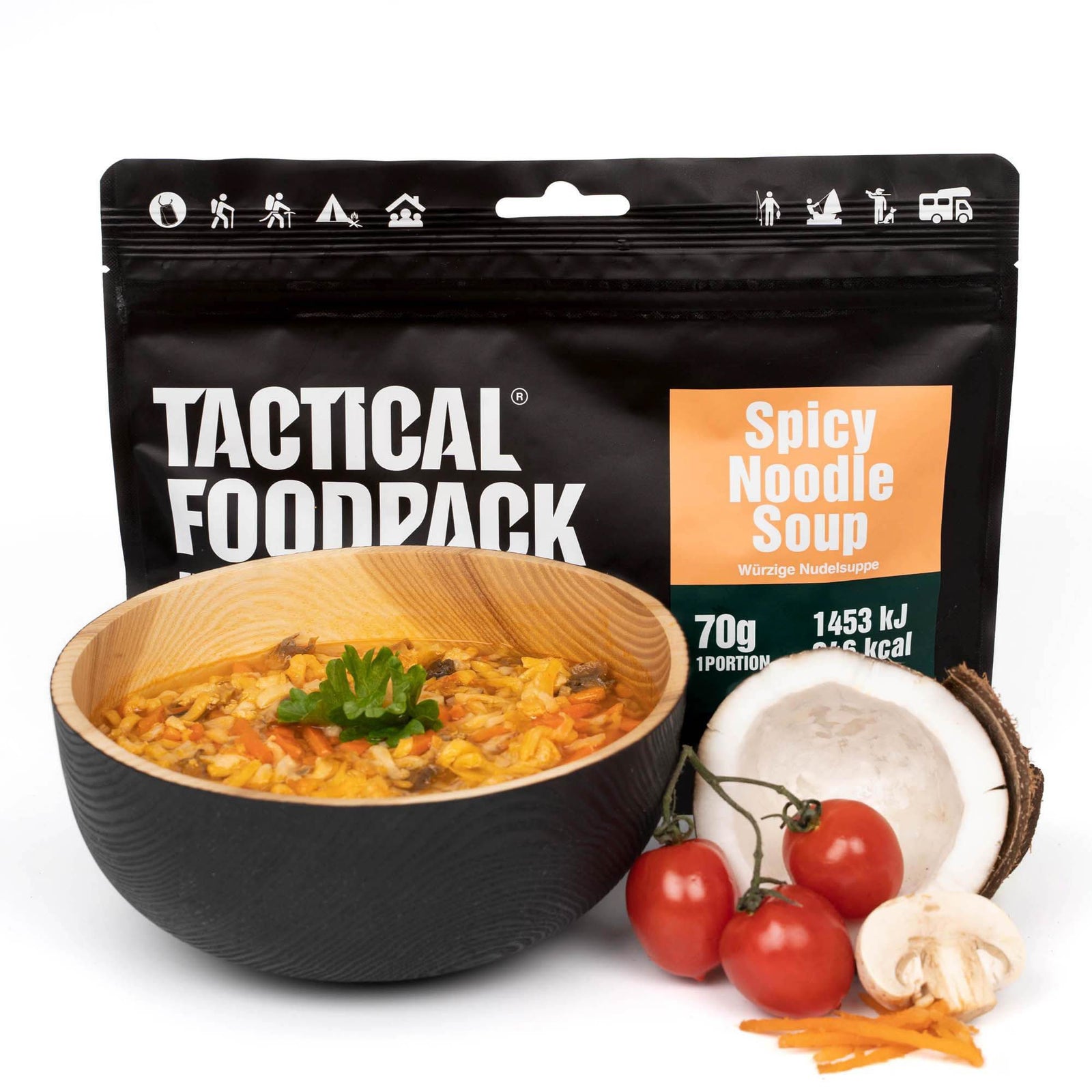 Tactical Foodpack | Spicy Noodle Soup 70g - Zuppa di noodles piccanti