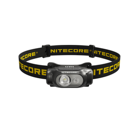 Nitecore HA11 Torcia frontale ultraleggera da 240 lumen con doppia sorgente luminosa bianca e rossa alimentata da una singola batteria AA o Li-Ion. ideale per trekking e trail running