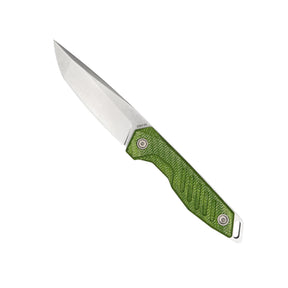 Extrema Ratio BFK Pixel coltello a lama fissa compatto con profilo tanto modificato,  impugnatura ergonomica scanalata e passante per cordino ideale per everyday carry tattico
