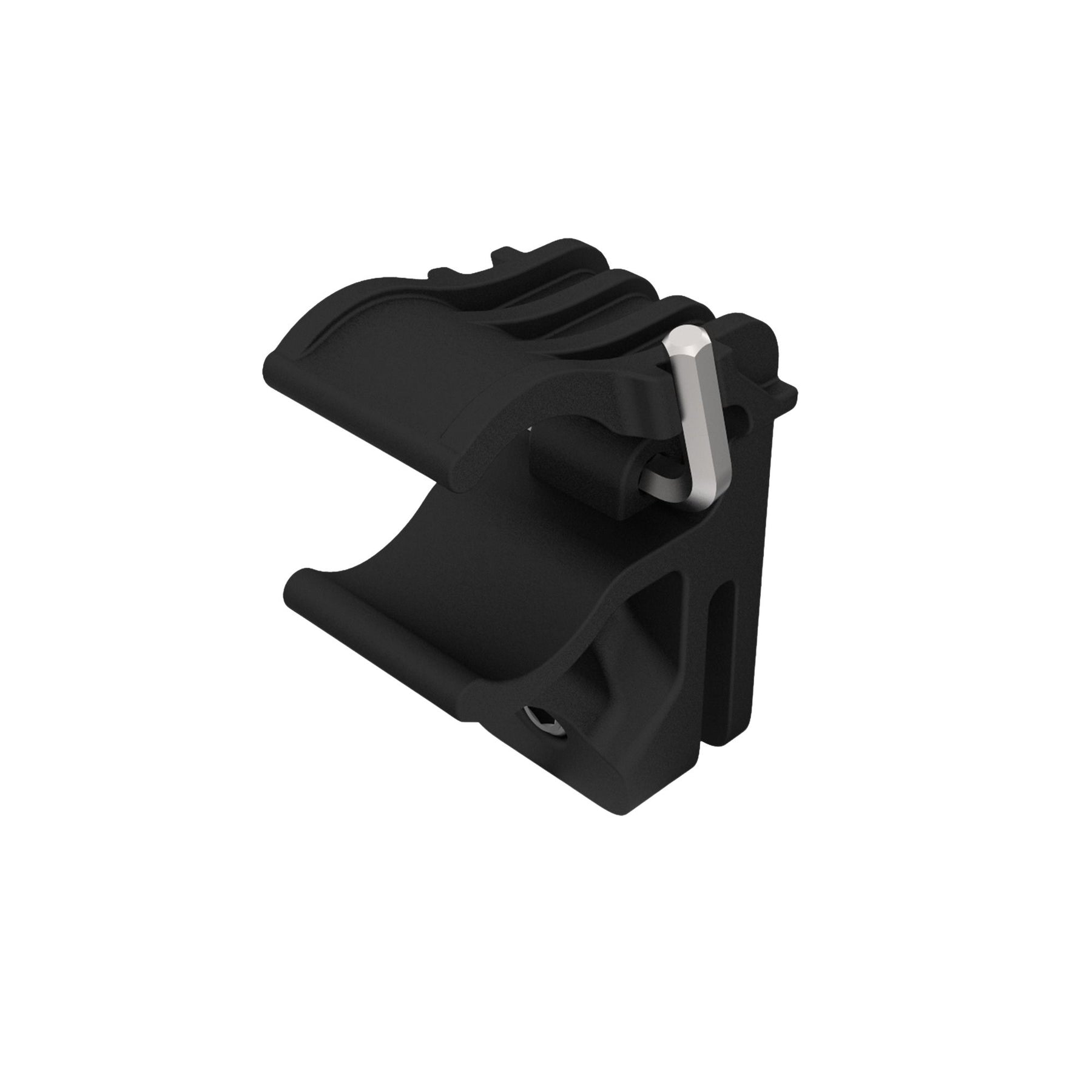 Armytek Helmet Mount AHM-03. Supporto robusto per l'installazione sicura di torce su elmetti e caschi protettivi. Compatibile specificamente con modelli aventi corpo dal diametro di 20.4 mm. Il design durevole include un sistema di serraggio a vite con chiave esagonale per garantire massima stabilità durante il movimento.