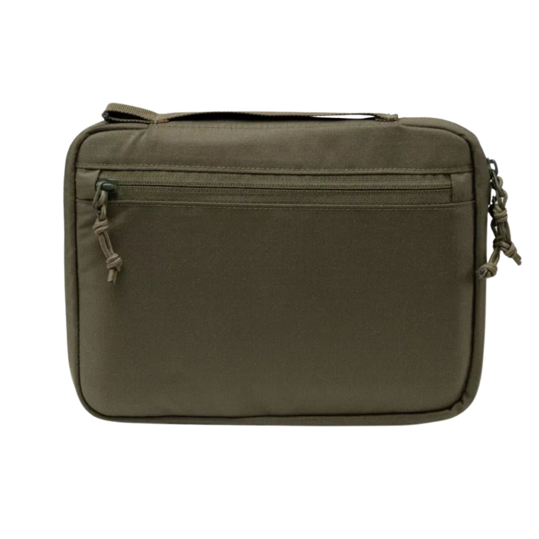Helikon-Tex A5 Notebook Cover pouch EDC in Cordura con ampio pannello frontale in velcro e logo del brand, chiusura a cerniera superiore e tiretti in paracord. Organizer tattico portadocumenti e per accessori.