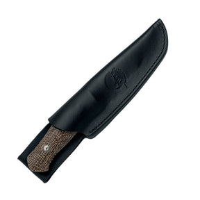 Viper GMR coltello a lama fissa con profilo drop point bisello alto e impugnatura ergonomica con viti passanti per bushcraft caccia e outdoor
