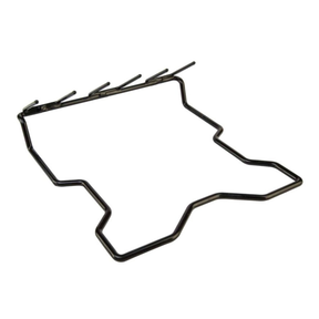 LOCKDOWN Handgun Rack Barrel Down Stand porta pistola con rivestimento protettivo in vinile. Struttura in metallo per posizionare l'arma con la canna rivolta verso il basso, ideale per organizzare e ottimizzare lo spazio in cassaforte o armadietto.