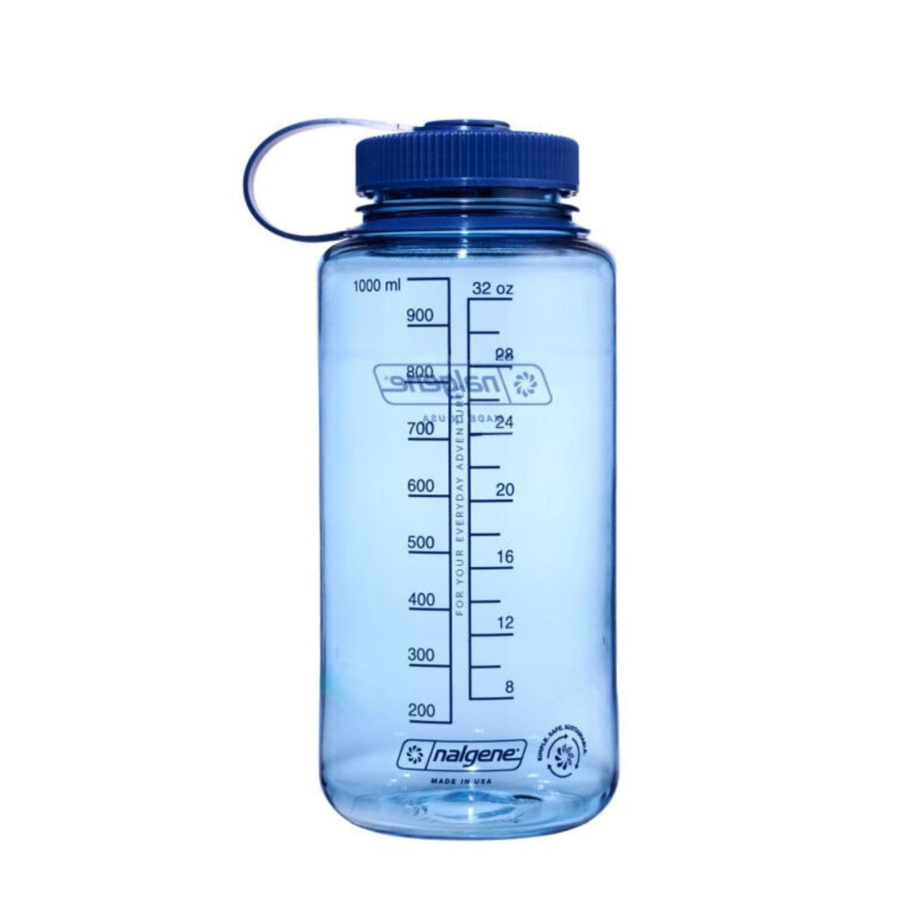 NALGENE | WIDE MOUTH SUSTAIN WATER BOTTLE Baby Blue - Borraccia a bocca larga 0.94 L