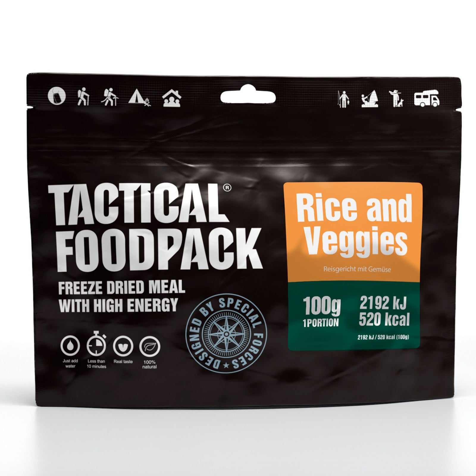 Tactical Foodpack | Rice and Veggies 100g - Riso e verdure