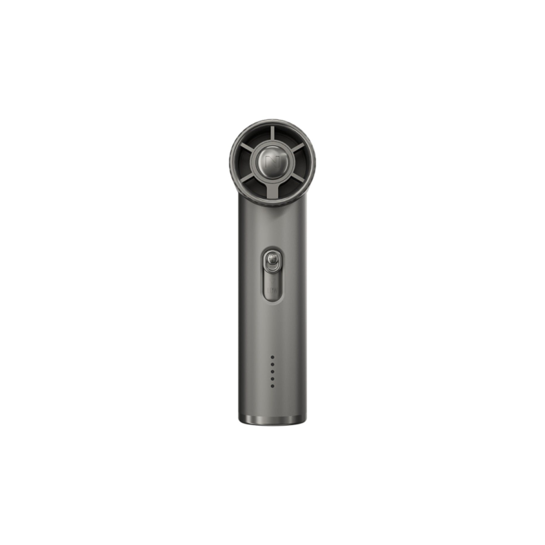 Nitecore NEFO1 ventilatore portatile ultralight ricaricabile con pulsante di accensione e indicatori di livello batteria LED