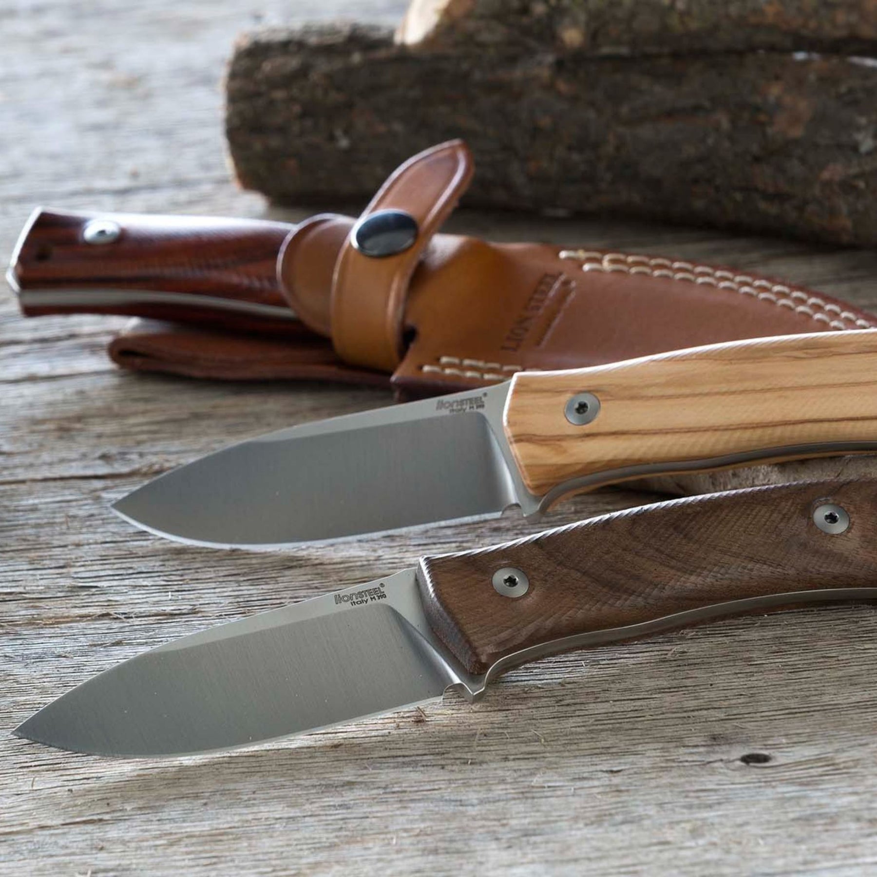 LIONSTEEL | M4 - Coltello a lama fissa - BackPacco - BP-LIONSTEEL-M4-UL
