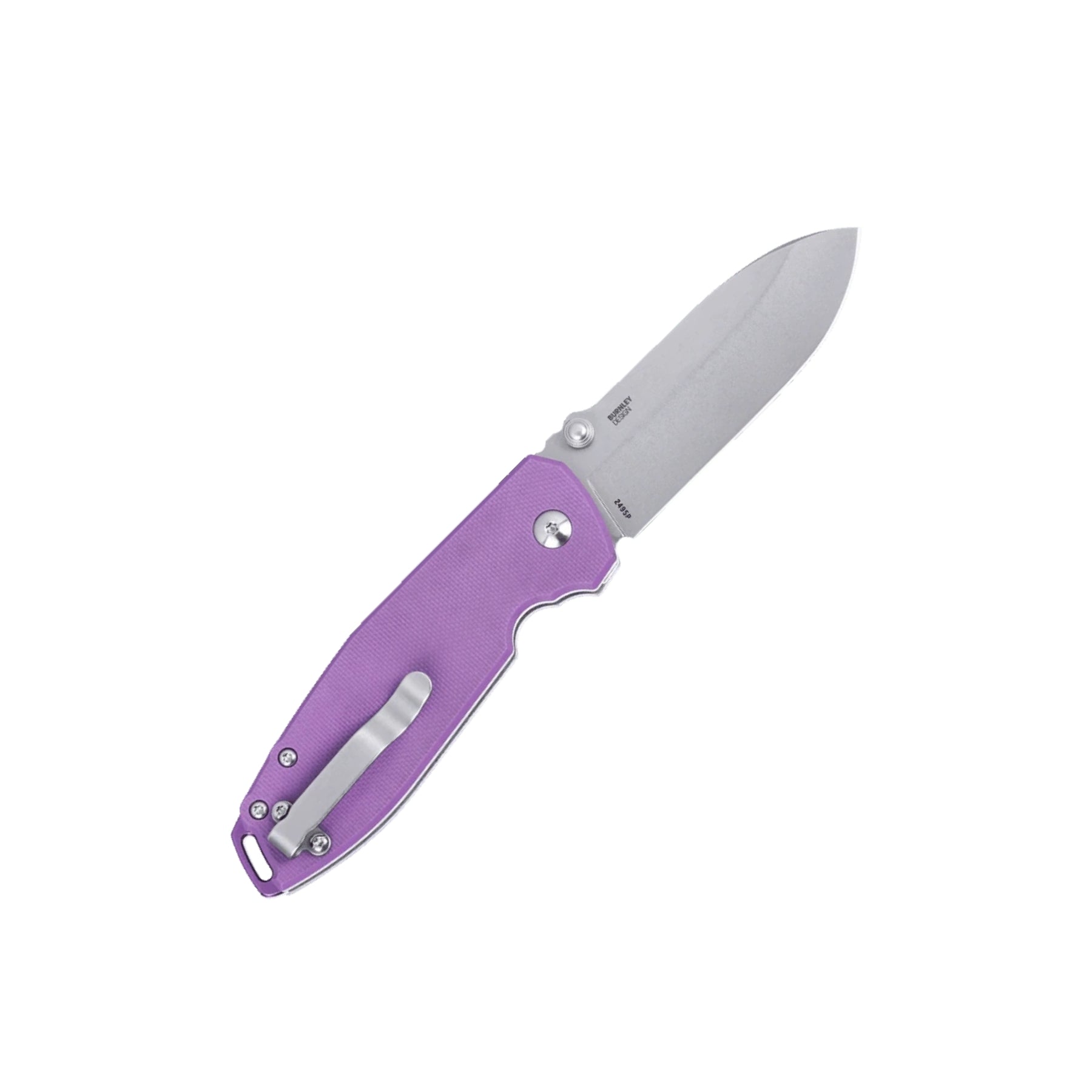 CRKT Squid XM Button Lock coltello chiudibile con lama drop point, meccanismo di blocco a pulsante, perno di apertura ambidestro e impugnatura ergonomica con foro per cordino, ideale per porto quotidiano EDC.