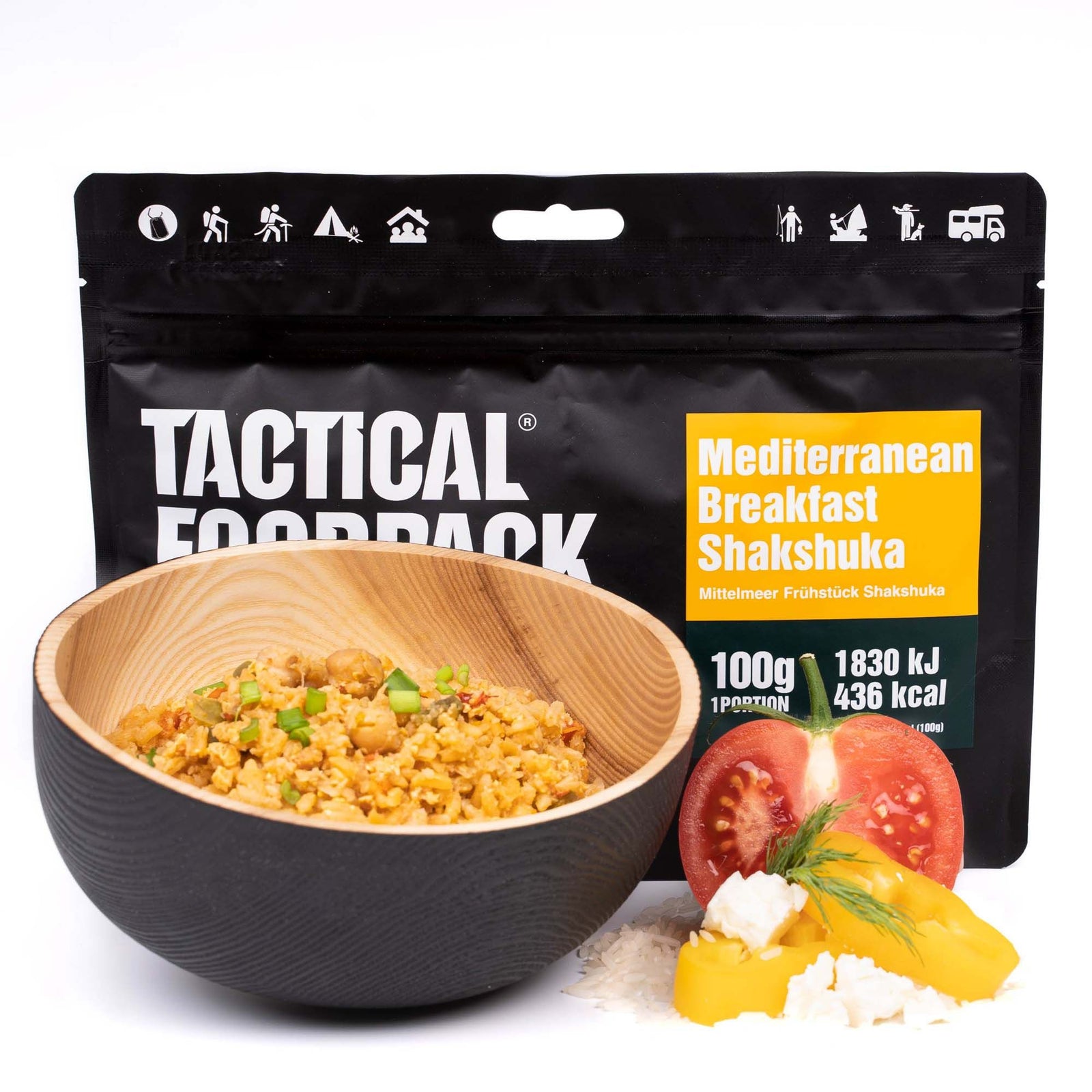 Tactical Foodpack | Mediterranean Breakfast Shakshuka 100g - Colazione Shakshuka mediterranea