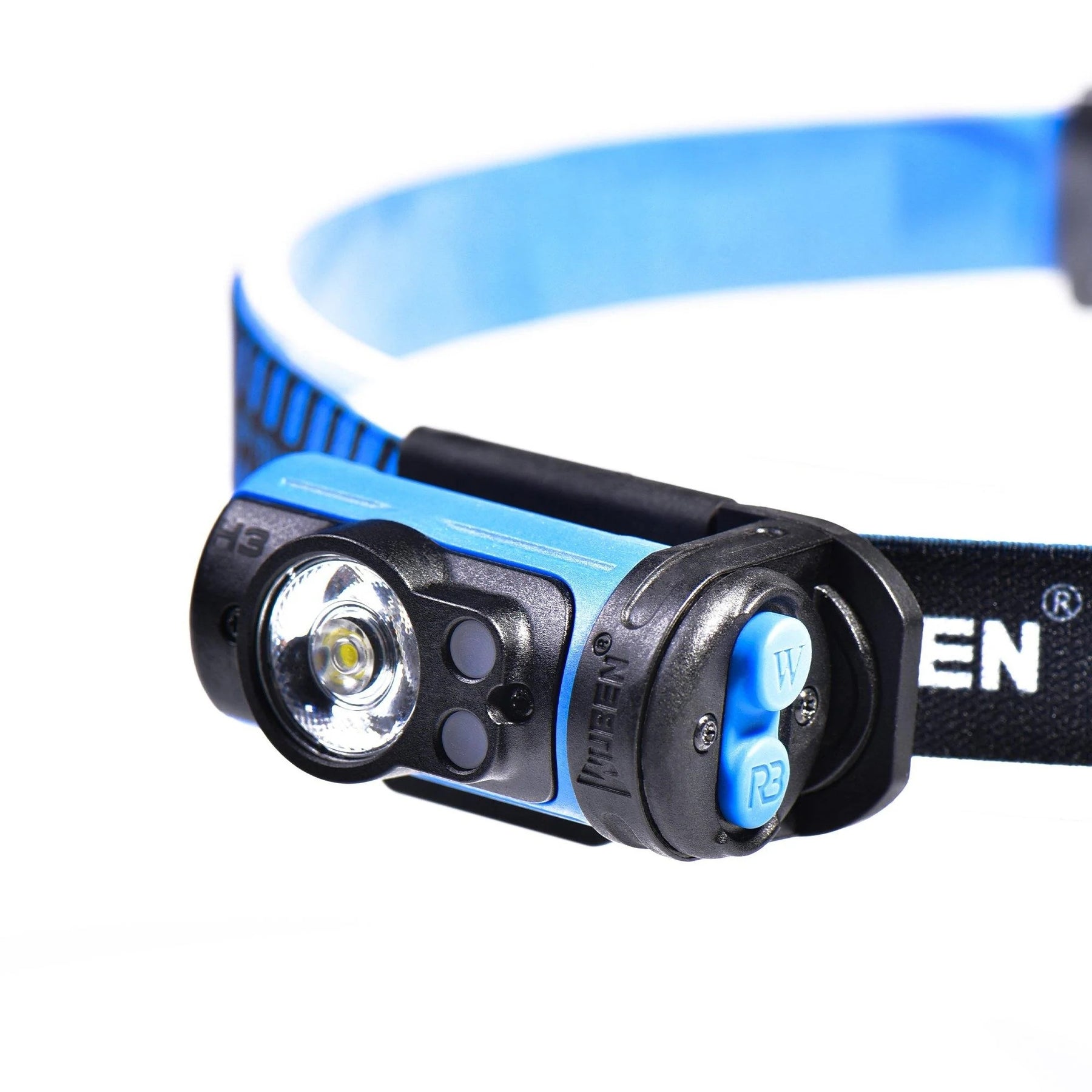 WUBEN H3 Torcia frontale da 120 lumen con fascia elastica regolabile e ottica a LED per outdoor