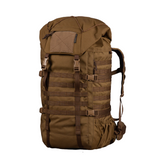 Zaino tattico SAVOTTA KANTAMUS 60L con sistema MOLLE, spallacci imbottiti e cintura ventrale, ideale per escursioni, campeggio e uso militare, disponibile su backpacco.it