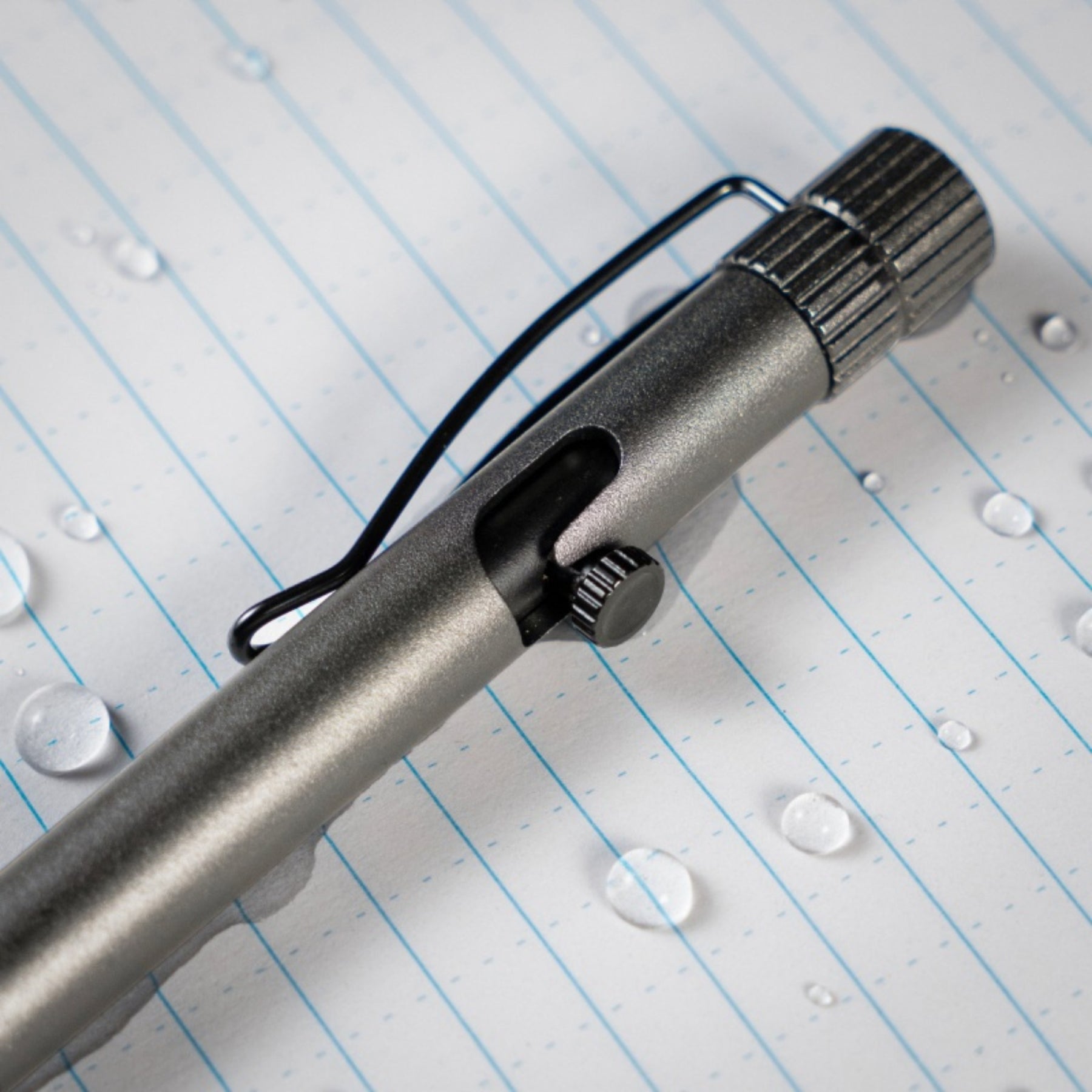 RITE IN THE RAIN | GUNMETAL BOLT - ACTION PEN G16 - Penna pressurizzata - BackPacco - BP-RITR-G16