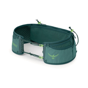 Osprey Duro Dyna Pro Belt cintura marsupio per trail running da 0.8 litri con schienale in rete traspirante tasca frontale con zip e cordini elastici di compressione e trasporto