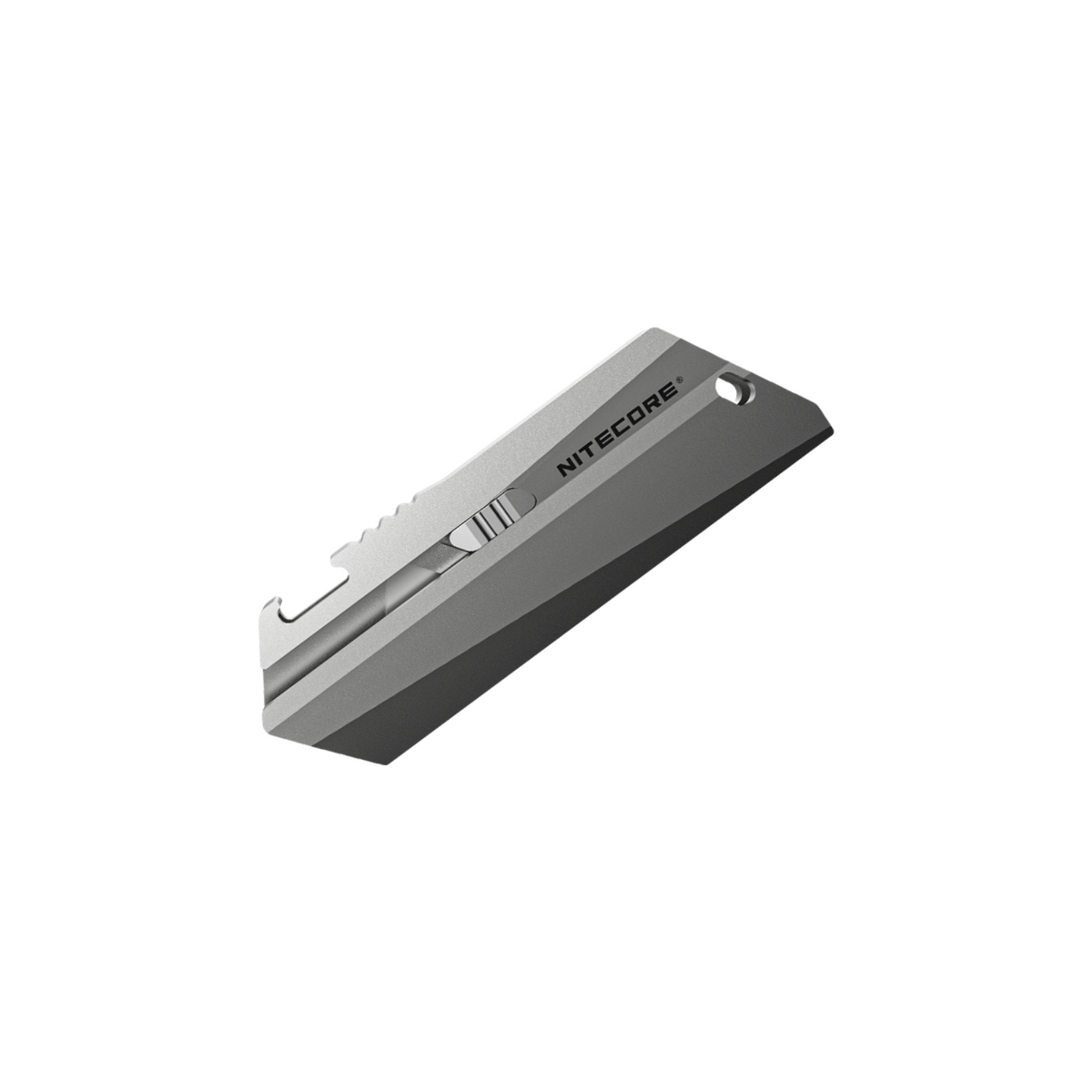 NITECORE NTK09 - Cutter portachiavi in metallo con lama retrattile, design compatto ed elegante per uso quotidiano EDC, SU BACKPACCO.IT