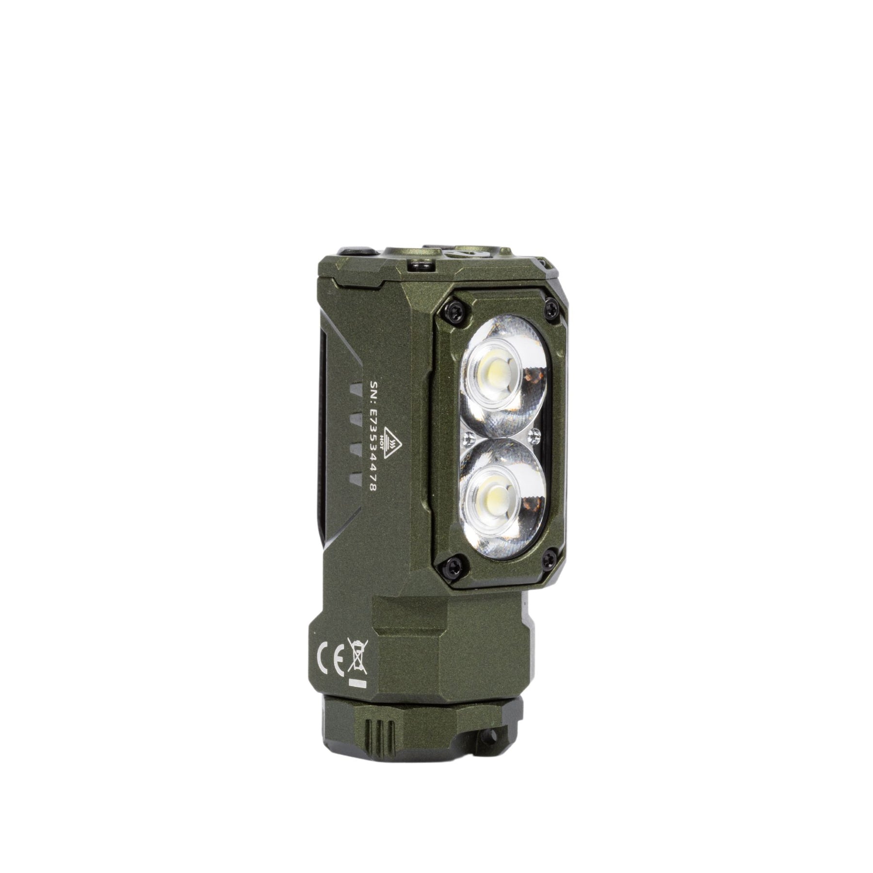 WUBEN | E7 GREEN MULTI-FUNCTIONAL EDC - Torcia multifunzione da 1800 Lumens