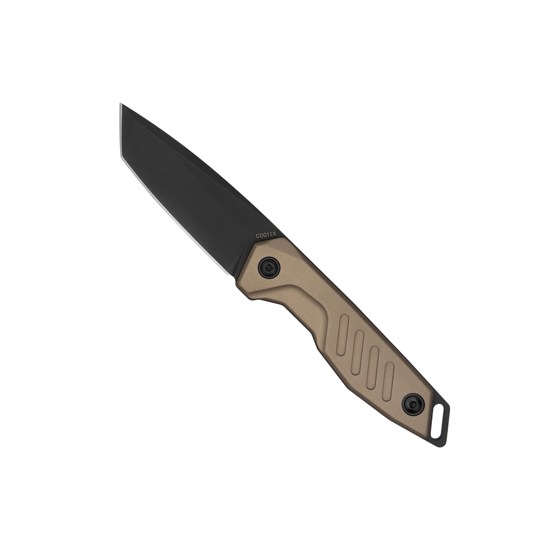 Extrema Ratio BFK Micro coltello a lama fissa compatto con profilo tanto modificato, impugnatura ergonomica sagomata e foro passante per cordino ideale per everyday carry tattico