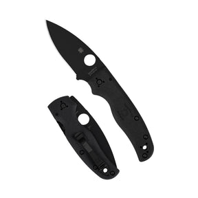 Spyderco Shaman Lightweight FRN coltello chiudibile EDC con lama in acciaio CTS BD1N foro SpyderHole blocco Compression Lock e impugnatura ergonomica in nylon rinforzato con fibra di vetro per uso quotidiano e outdoor