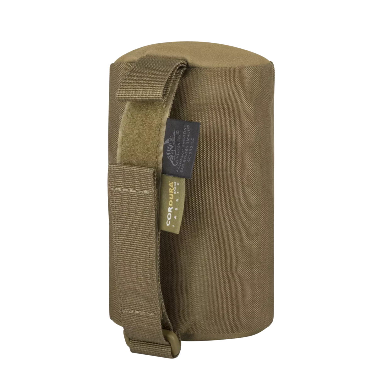 Helikon-Tex Accuracy Shooting Roller, sacca di tiro cilindrica imbottita colore Coyote Brown, cuscino per appoggio fucile e precisione, accessorio per tiro tattico, su backpacco.it