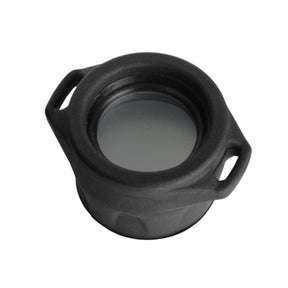Armytek Filtro DIFFUSORE BIANCO accessorio ottico per torce tattiche con montatura in gomma con passanti per lacciolo.