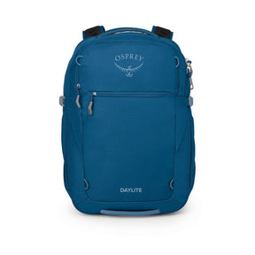 Osprey Daylite Carry-On Travel Pack 35 zaino da 35 litri ottimizzato per i viaggi con spallacci imbottiti, tasca frontale con zip, cinghie di compressione e tasche laterali elasticizzate. Un bagaglio a mano versatile ideale per escursioni e spostamenti.