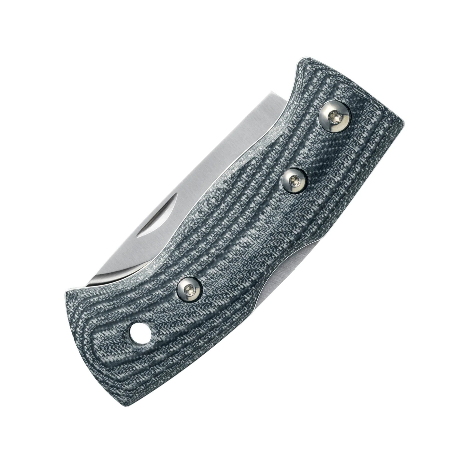 Helle Berget Coltello chiudibile robusto con lama in acciaio inossidabile Sandvik 12C27 e manico ergonomico in Micarta sagomata per una presa sicura dotato di sistema di blocco affidabile e design scandinavo funzionale ideale per bushcraft attività outdoor e porto quotidiano