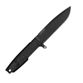 Extrema Ratio Folgore Verticale M390 Limited Edition coltello a lama fissa con fodero in kydex e piastrina metallica numerata in confezione regalo da collezione su sfondo con equipaggiamento tattico militare