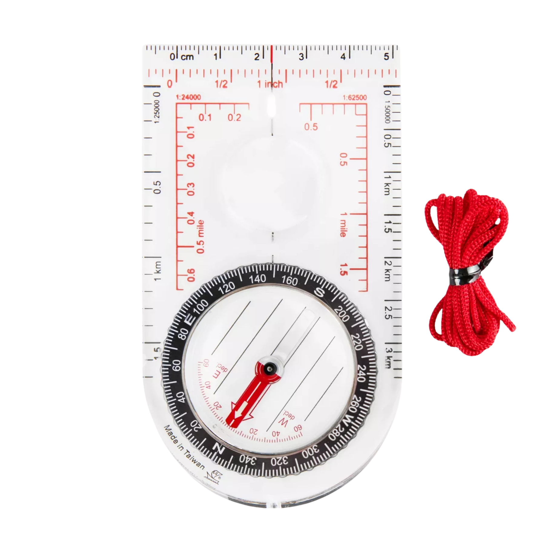 Helikon-Tex Scout Mk2 Compass: bussola cartografica universale riempita di liquido per affidabilità con precisione di +/-3°, base trasparente, lunetta girevole, righelli in cm/pollici, 4 scale (1:25k, 1:24k, 1:62.5k, 1:50k) e parti fosforescenti.