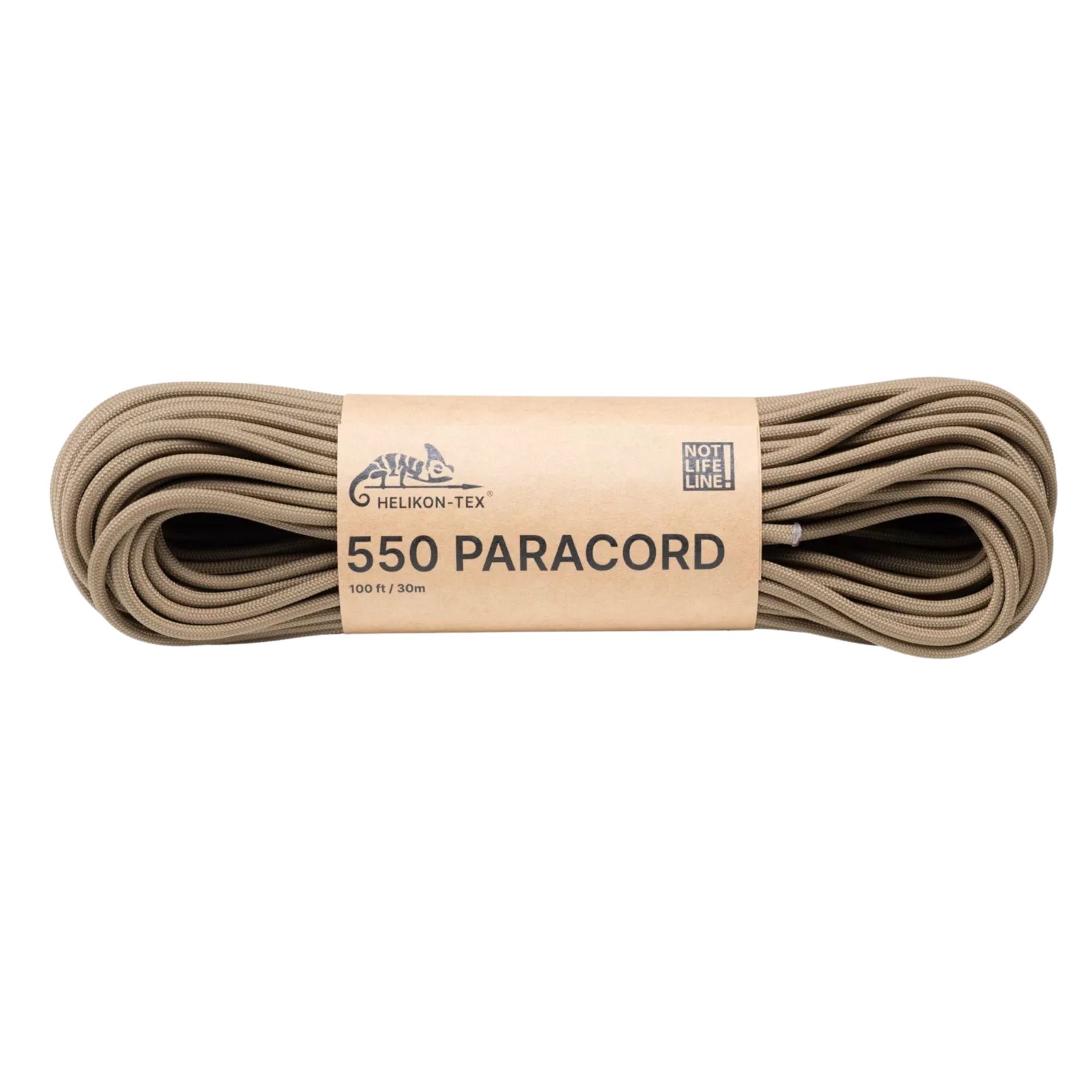 Helikon-Tex 550 Paracord cordino multiuso di sopravvivenza da 30 metri 100 ft ideale per legature campeggio bushcraft ed equipaggiamento tattico e outdoor