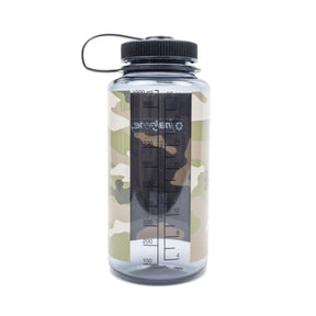 NALGENE | WIDE MOUTH CAMO PRINT BOTTLE Gray Black - Borraccia a bocca larga 0.94 L Edizione Limitata