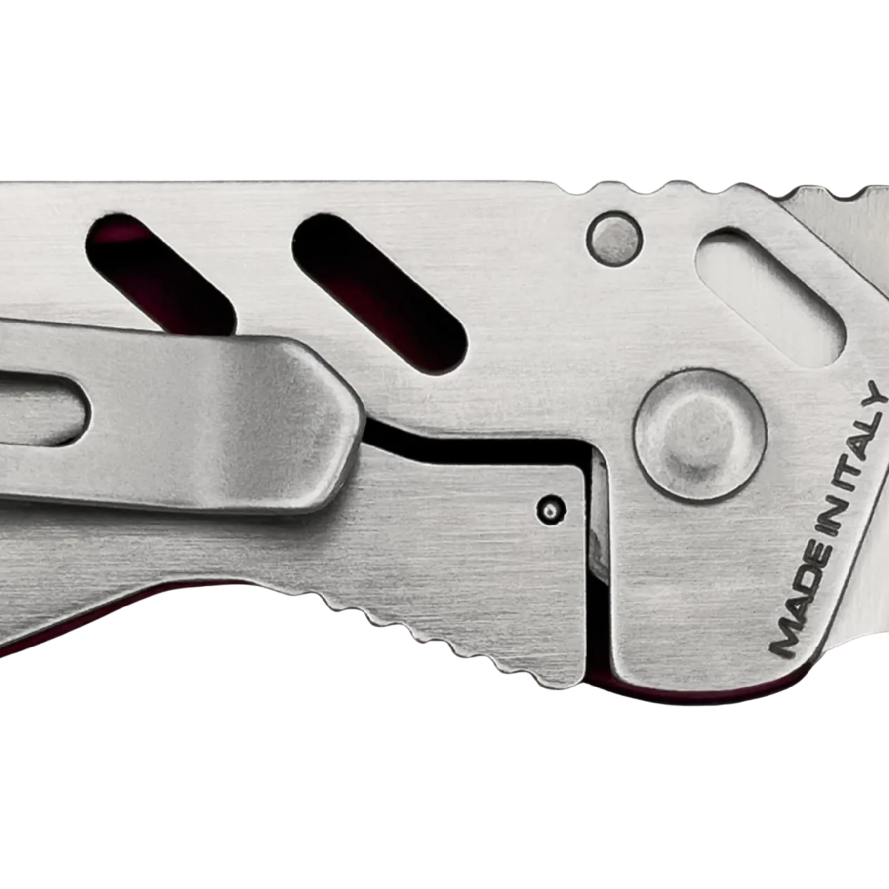 Extrema Ratio ANT Urban SF: Coltello chiudibile EDC compatto con lama sheepfoot in acciaio Bohler N690. Versione Urban caratterizzata da impugnatura in alluminio anticorodal anodizzato. Sistema di chiusura Frame Lock e struttura ultra-leggera per porto quotidiano.