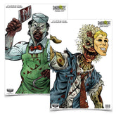 BIRCHWOOD CASEY | DARKOTIC PRIMAL CUT & FINE PRINT 12 x 18" COMBO PACK - Bersagli reattivi