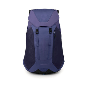 Osprey Hikelite LT 30 Zaino da 30 L ultraleggero da trekking ed escursionismo con schienale ventilato AirSpeed, tasche laterali in rete elasticizzata, spallacci ergonomici e chiusura a cappuccio con fibbie per outdoor su sfondo bianco.