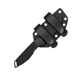 Extrema Ratio BFK Micro coltello a lama fissa compatto con profilo tanto modificato, impugnatura ergonomica sagomata e foro passante per cordino ideale per everyday carry tattico