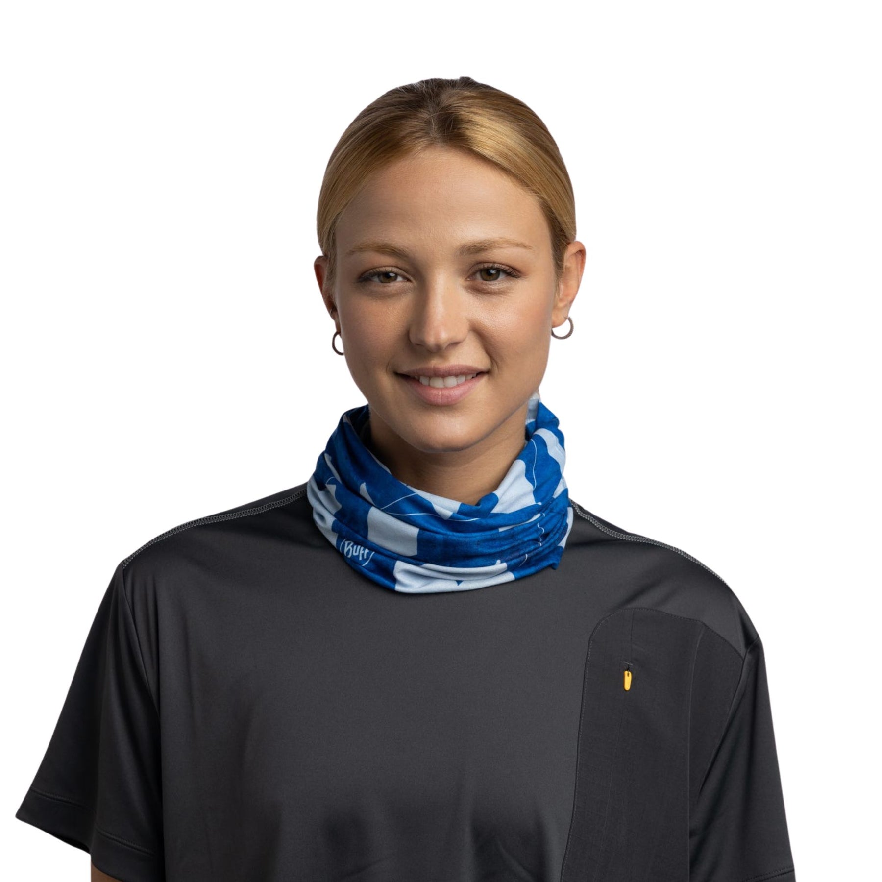 BUFF | COOLNET UV NECKWEAR - AKTIK BLUE - Scaldacollo con protezione solare